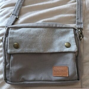 Gray Crossbody Bag for Women